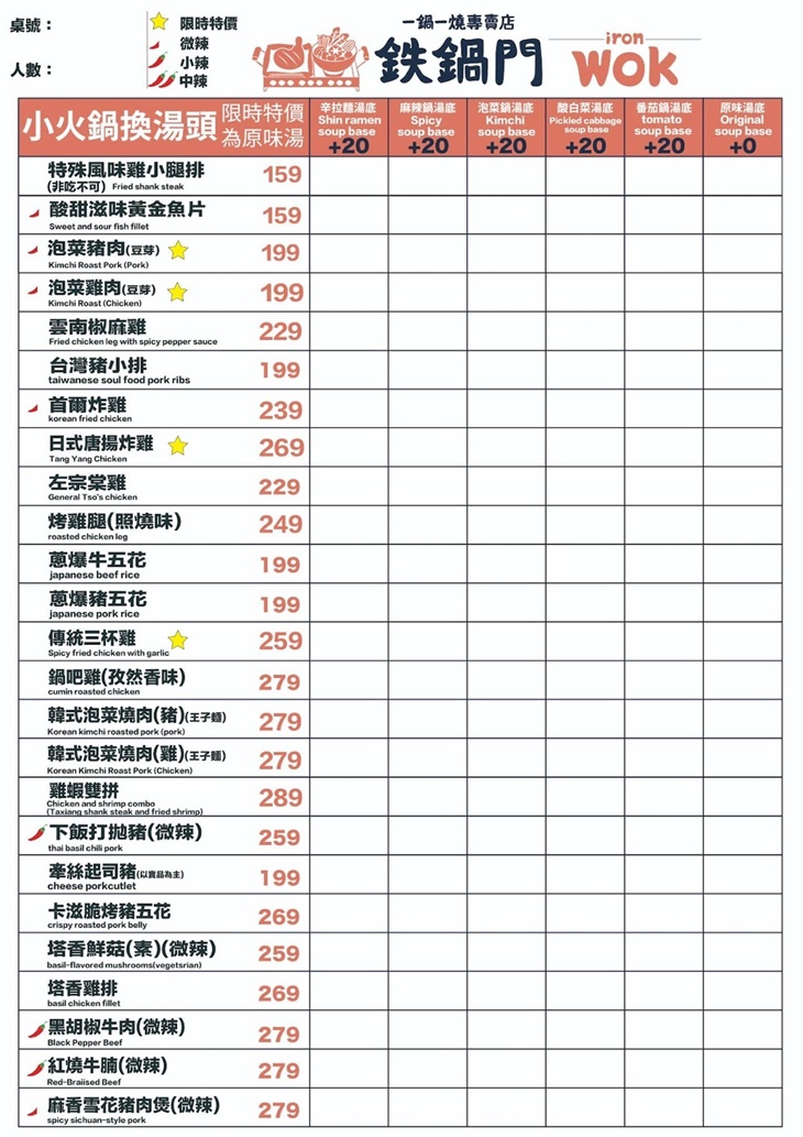 鐵鍋門一鍋一燒專賣店