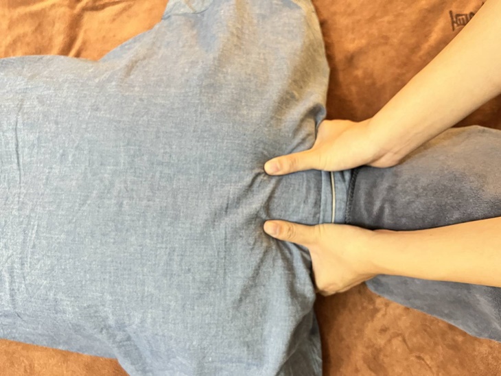 頭部緊繃的頸脖舒眠點調整