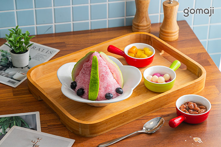 巨峰葡萄雪花冰