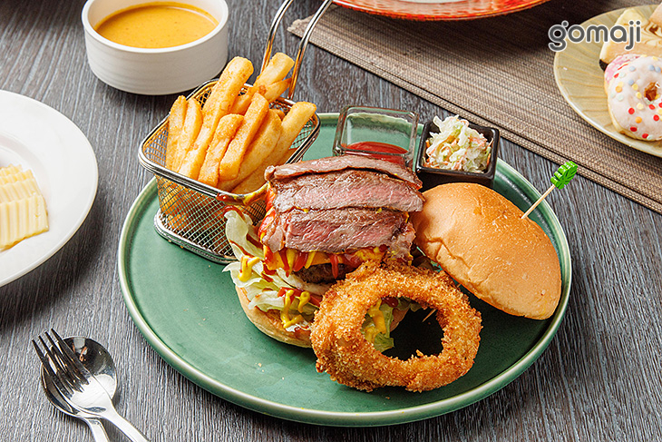 乾式熟成牛肉漢堡