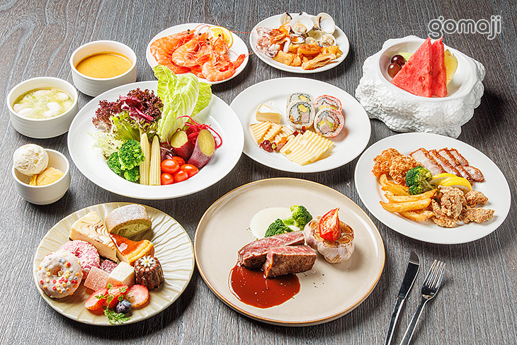 主廚創意牛排+青庭精緻沙拉吧