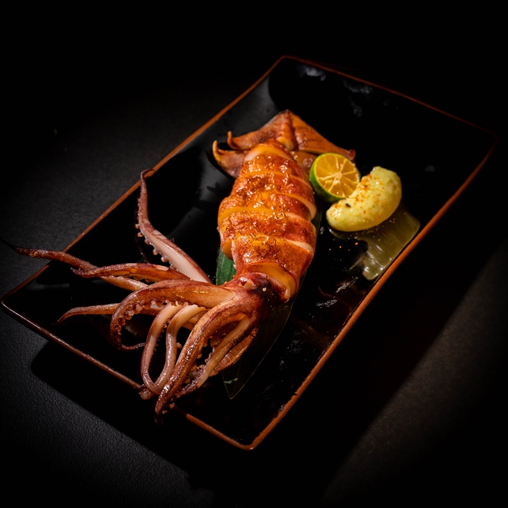 鮮烤美味魷魚