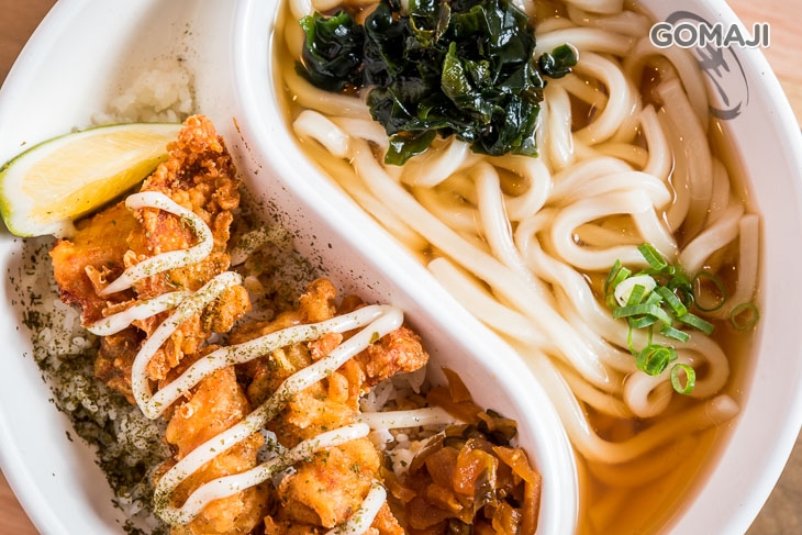 南蠻雞肉丼原味烏龍