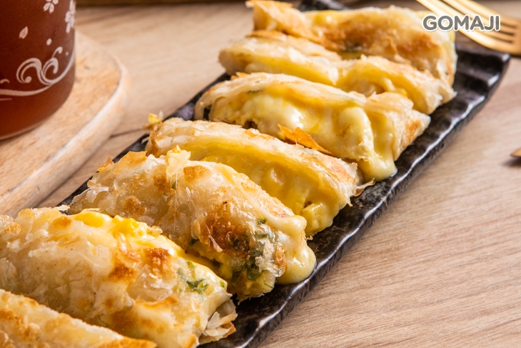 爆漿起司玉米抓餅