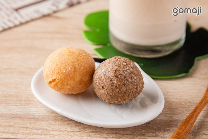 起司球+巧克力球