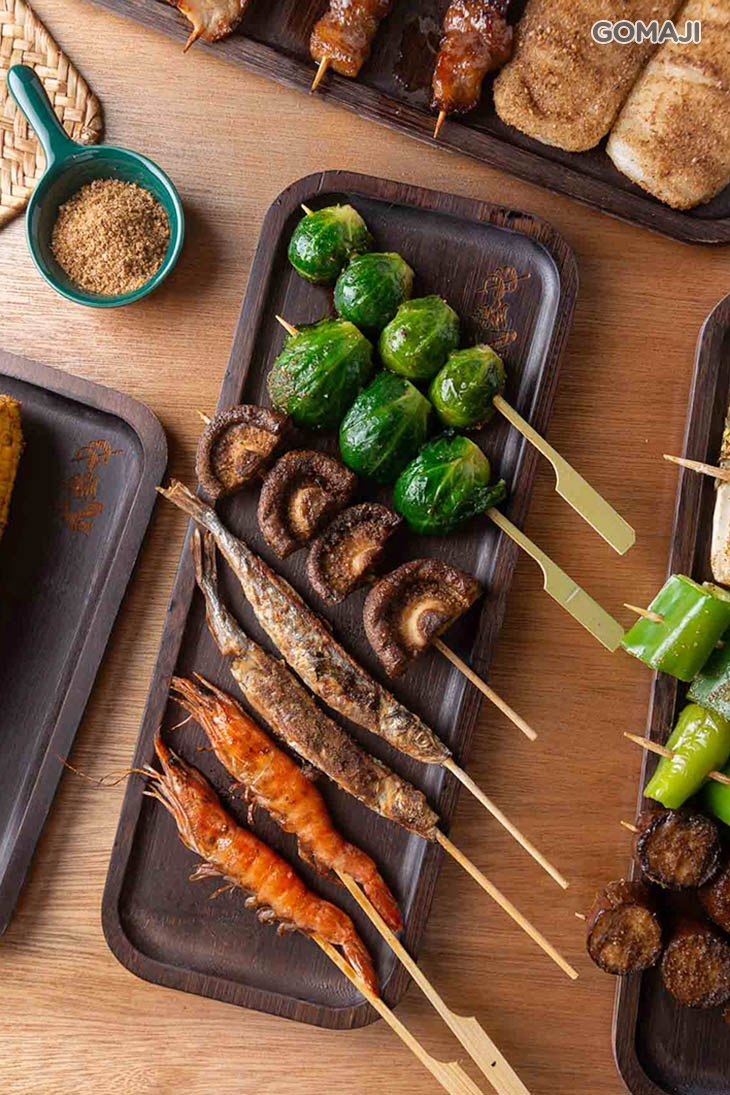 孢子甘藍+香菇+柳葉魚+白蝦