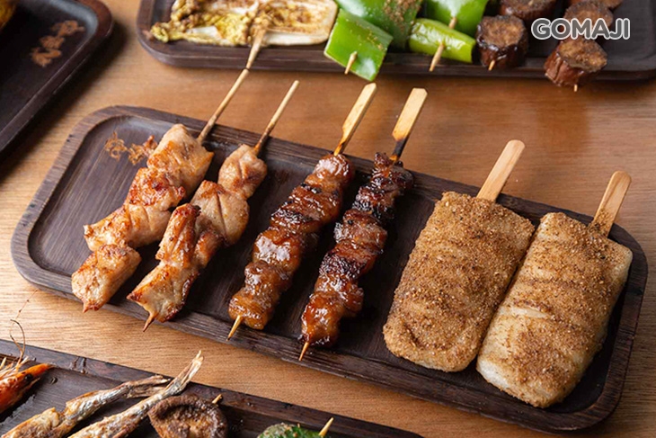 烤麻糬+三層肉+松阪豬