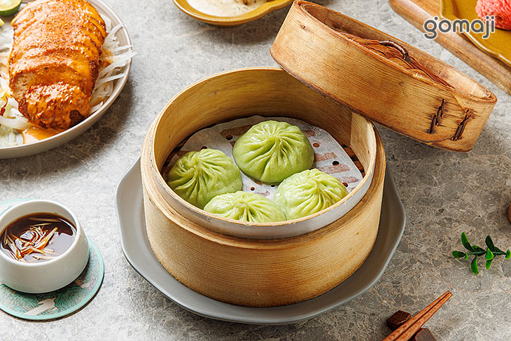 絲瓜小籠湯包(4件)