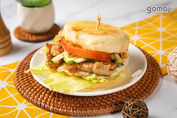 日式燒肉滿福堡