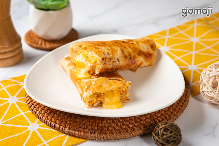 拔絲乳酪脆皮蛋餅