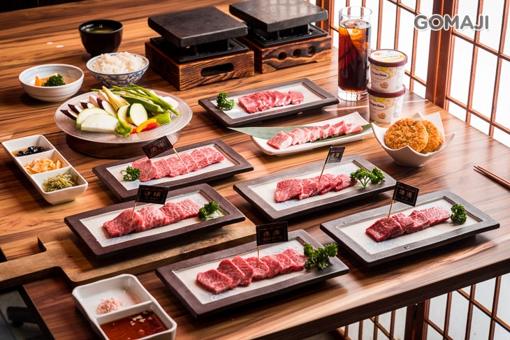 極上和牛全牛綜合定食(二人份)