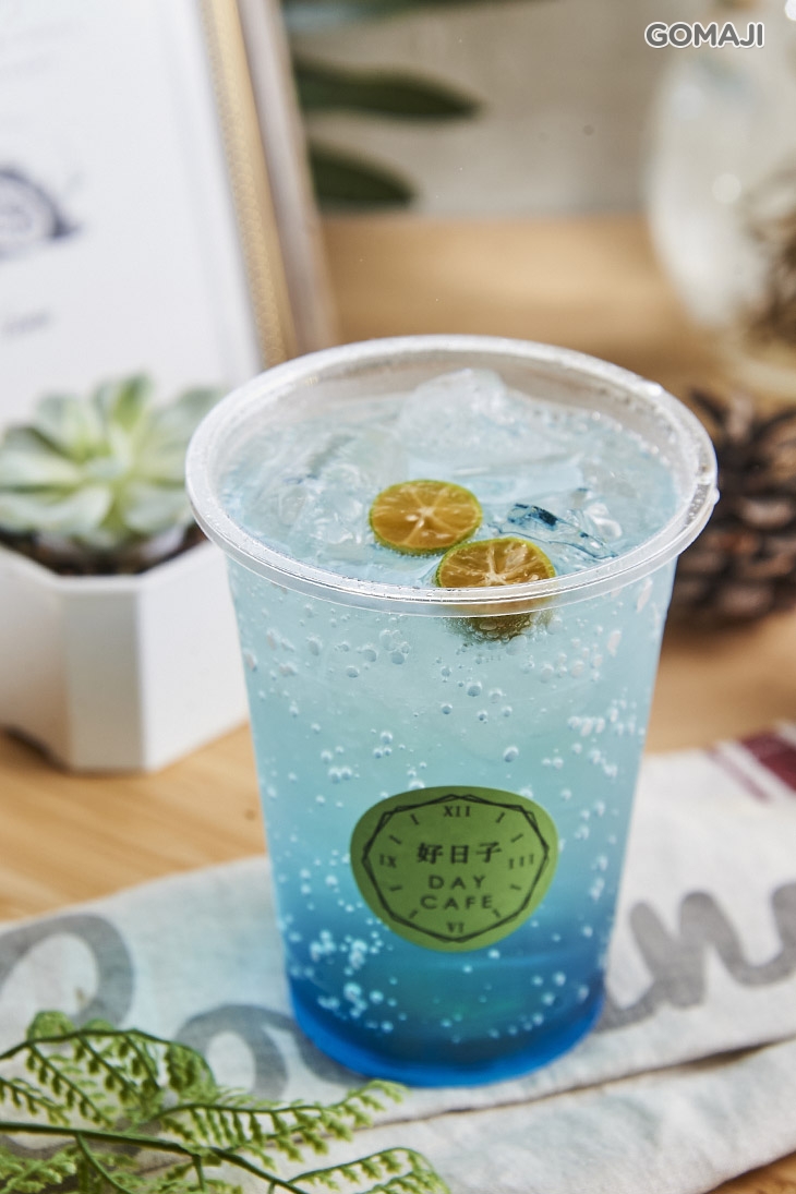 藍柑荔香氣泡飲
