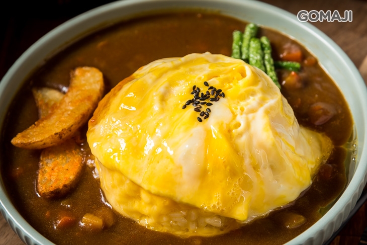 日式咖哩飯-歐姆蛋