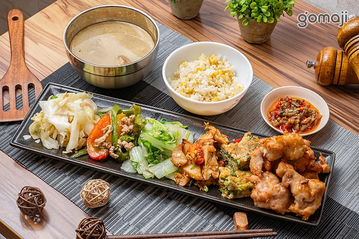 椒鹽雞丁餐