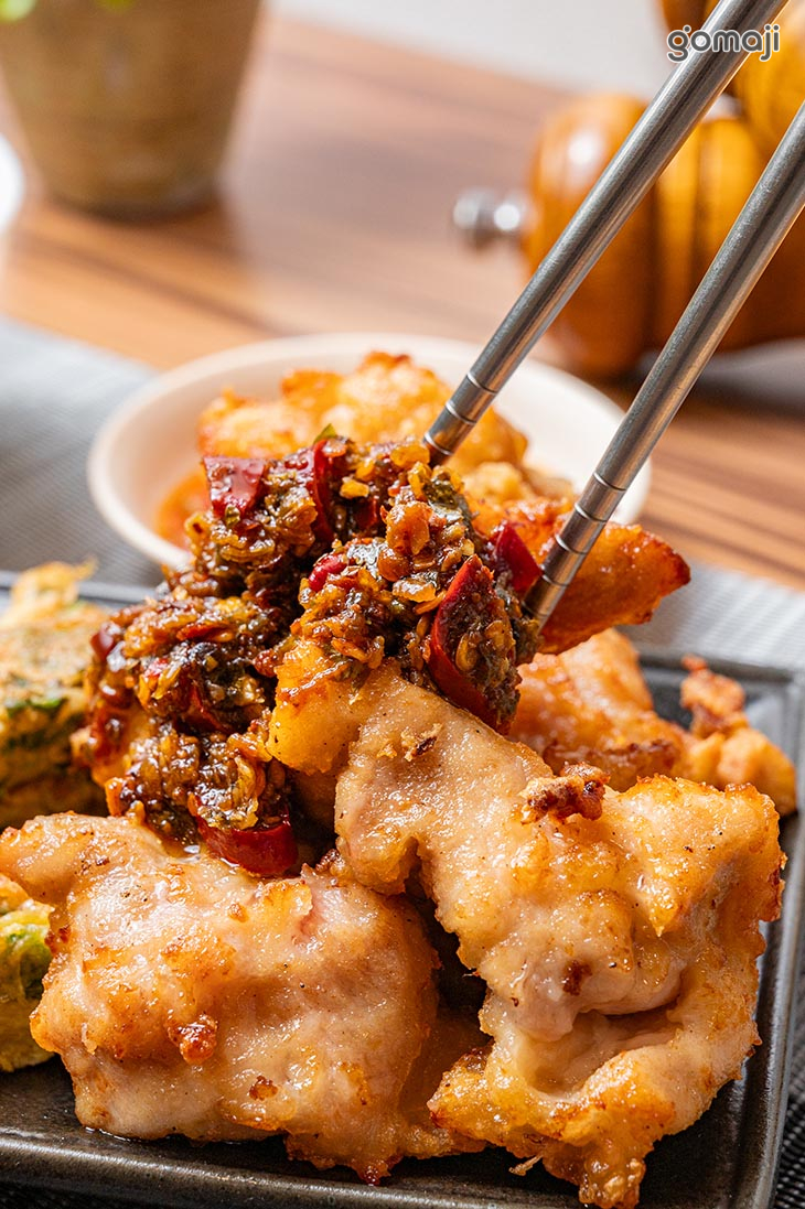 秘製椒香雞餐
