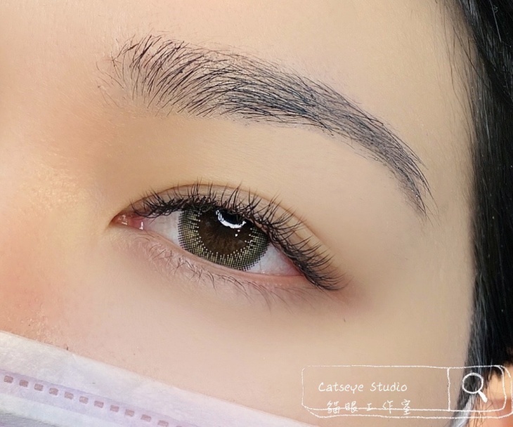 C.自然濃密柔軟Y毛400根▼