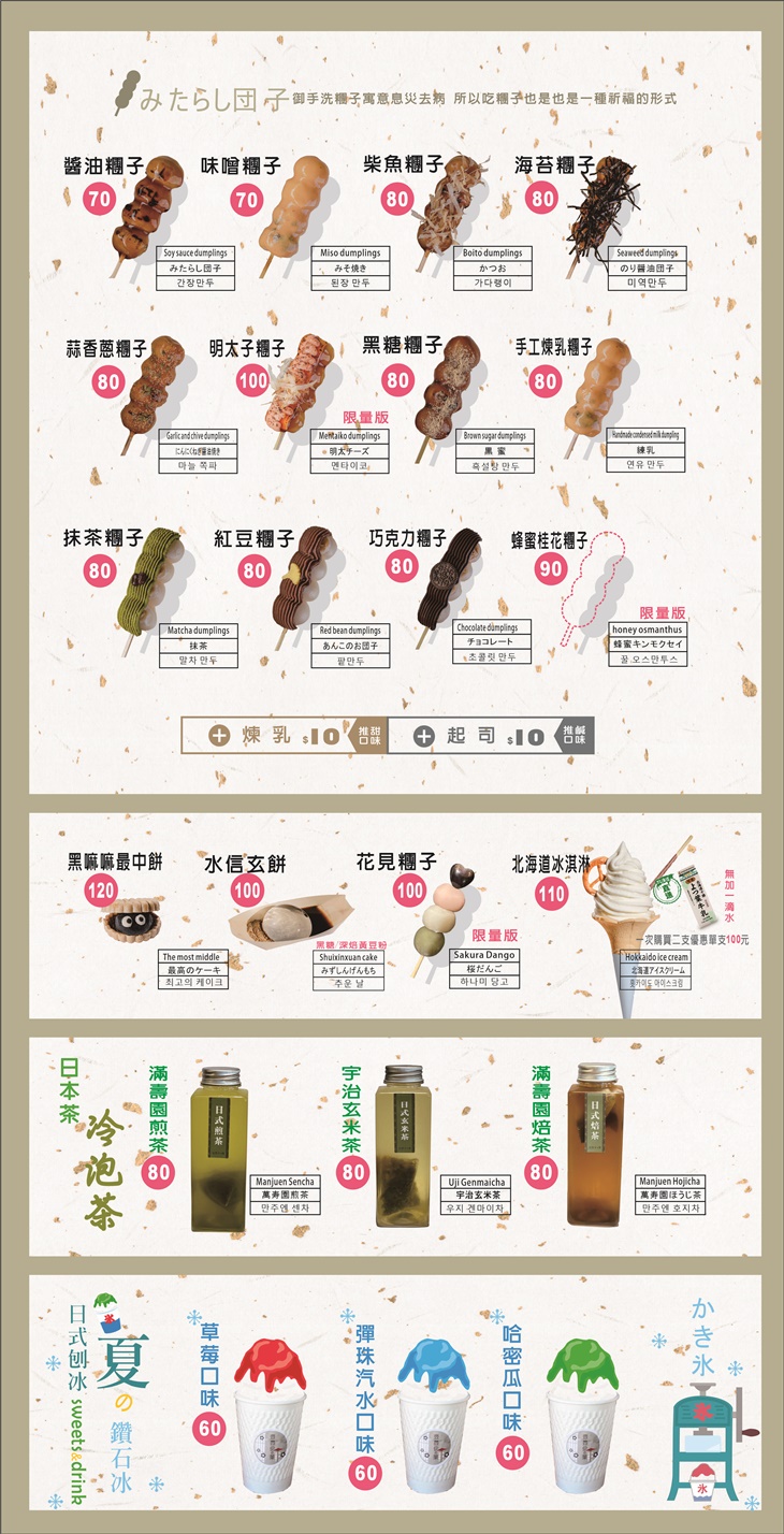 菜單