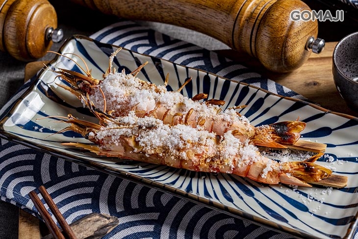 鹽烤草蝦