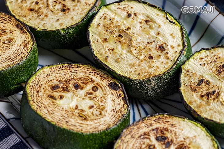 鹽烤櫛瓜
