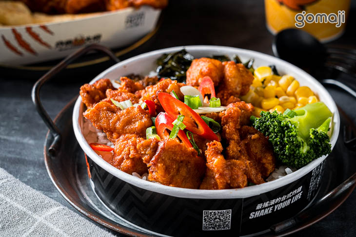 大獅蓋飯 台式椒鹽蓋飯