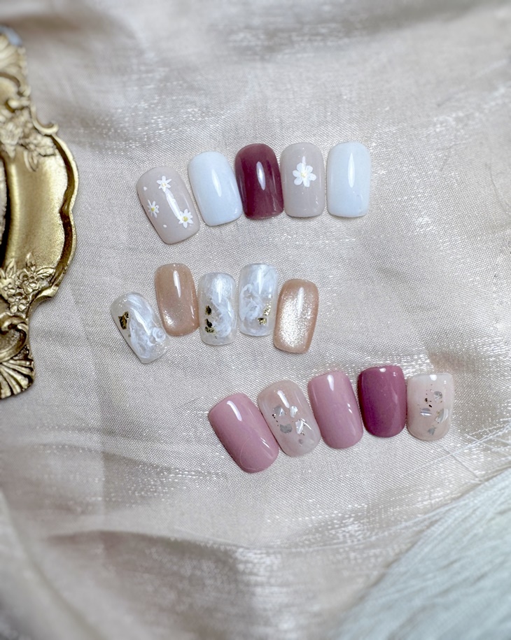 雜誌設計款凝膠美甲