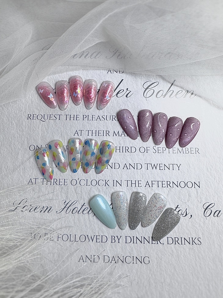 雜誌設計款凝膠美甲