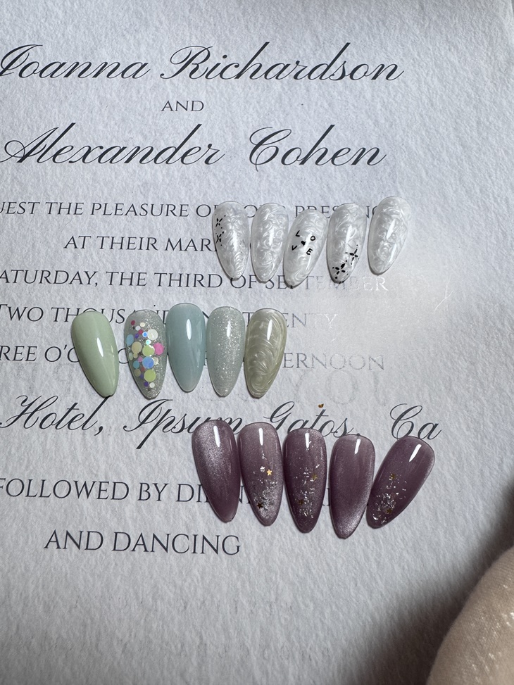 雜誌設計款凝膠美甲