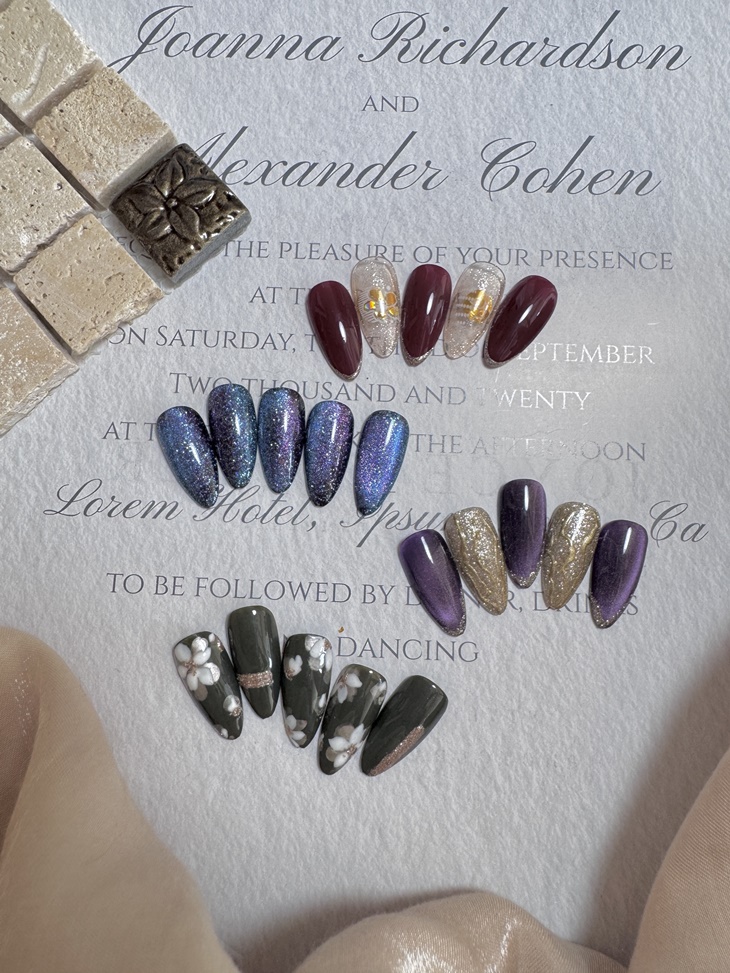 雜誌設計款凝膠美甲