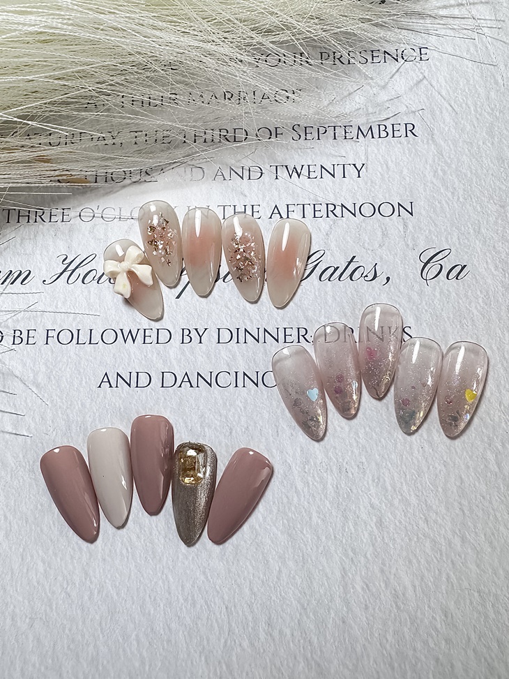 雜誌設計款凝膠美甲