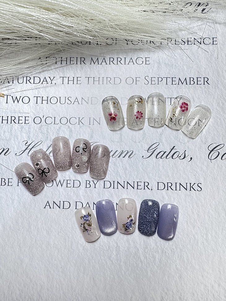 雜誌設計款凝膠美甲