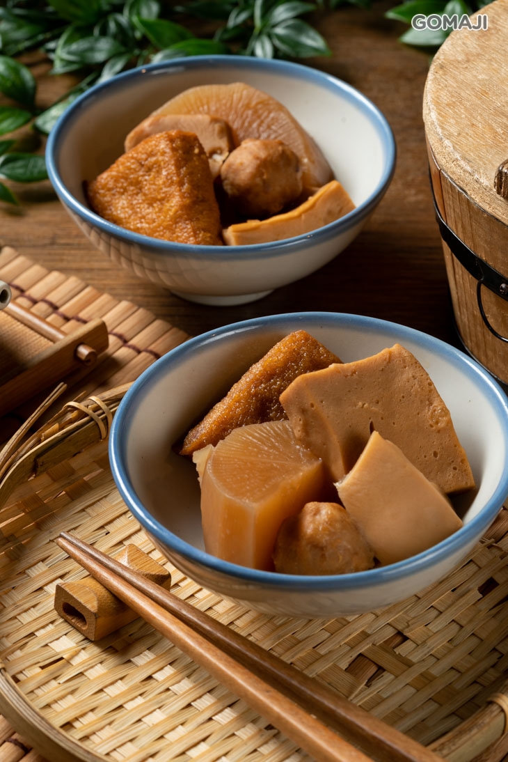 壽喜燒(烏蛋+蘿蔔+蒟蒻+玉米筍)​