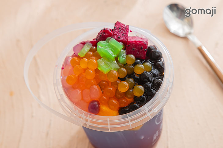 玫瑰蔓越莓冰粉