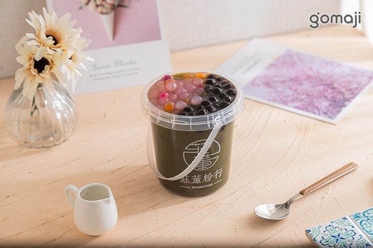 京都抹茶紅豆藕粉