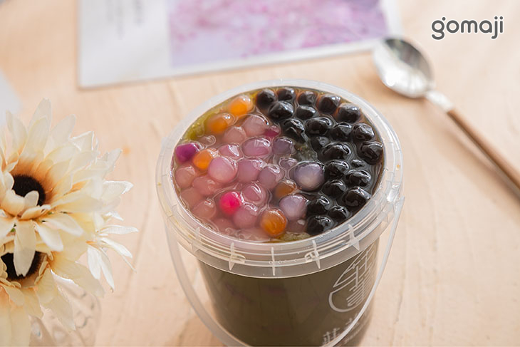 京都抹茶紅豆藕粉