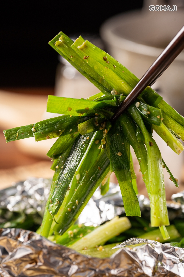 烤韭菜