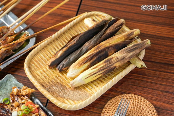 帶殼玉米筍一份