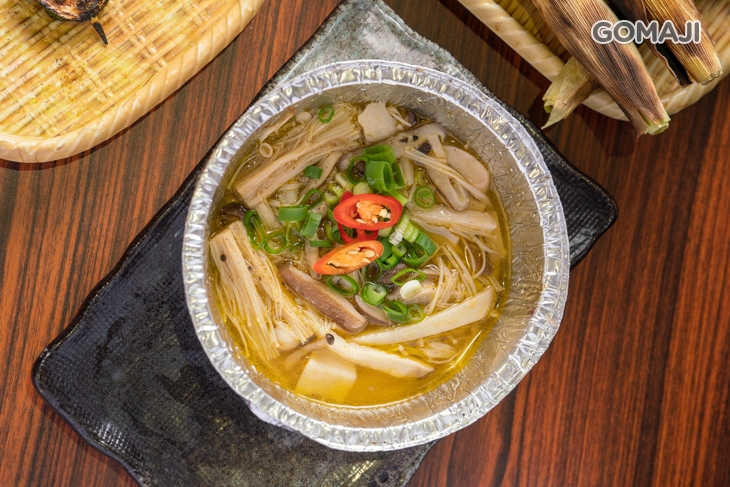 蒜香奶油燜菇菇一份