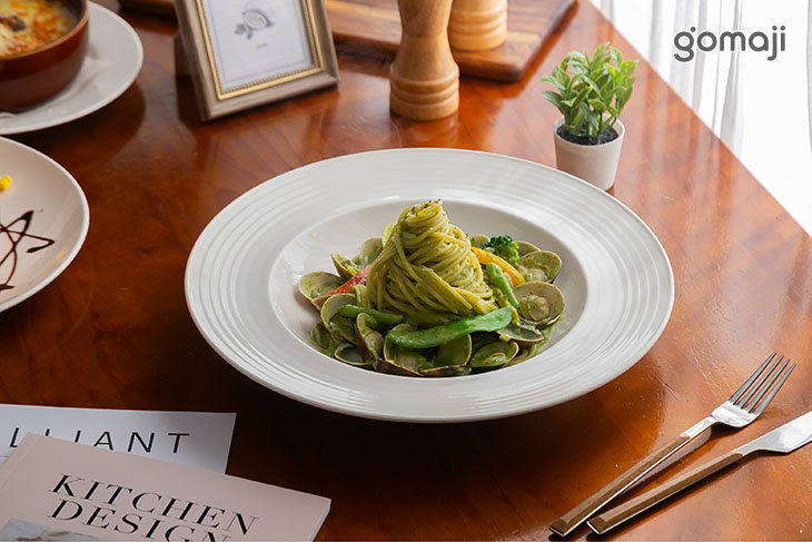 青醬蛤蜊義大利麵