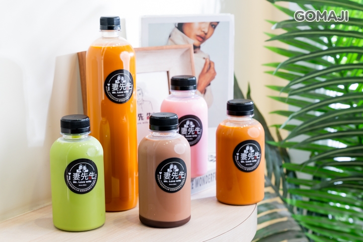 泰式橘奶茶、泰式綠奶茶、泰式粉紅奶、泰式美祿煉乳(瓶裝)