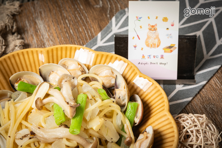 蒜香蛤蠣義大利麵