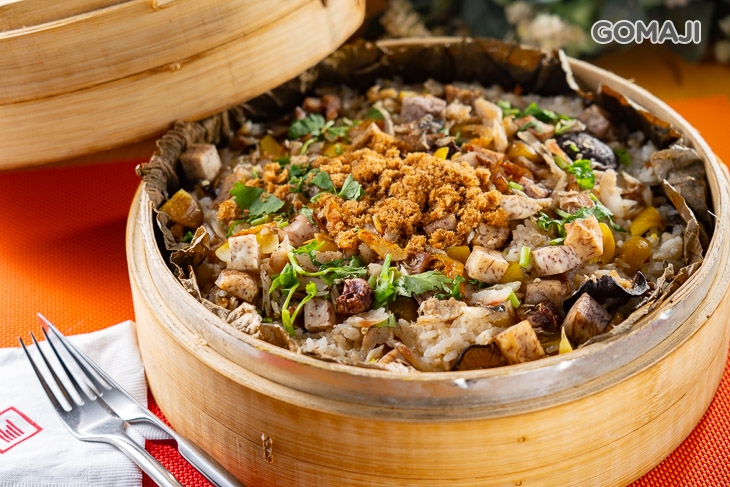 雅美飛魚小米水芋炊飯