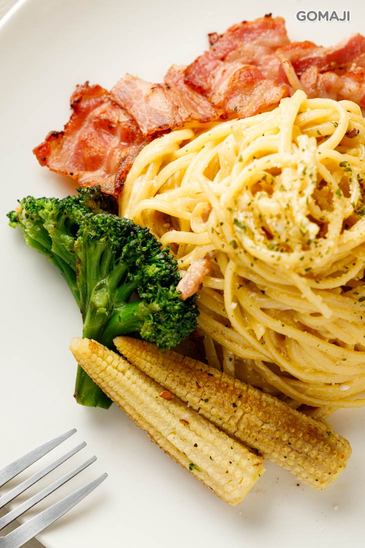 義式培根蛋奶麵