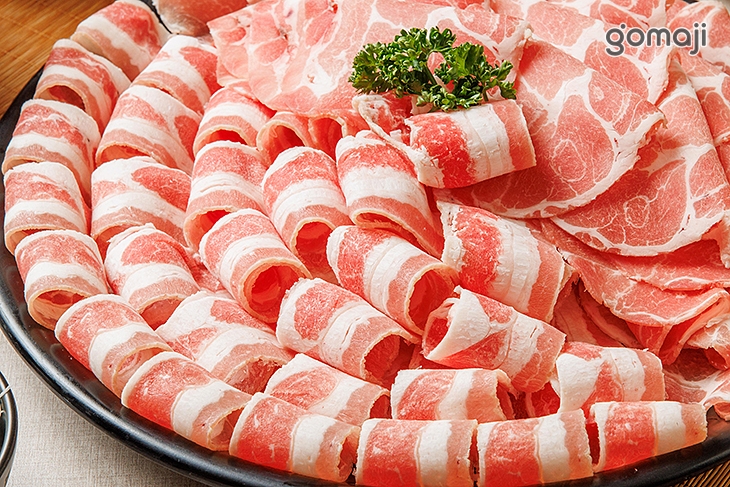 培根牛腹肉+活力梅花豬