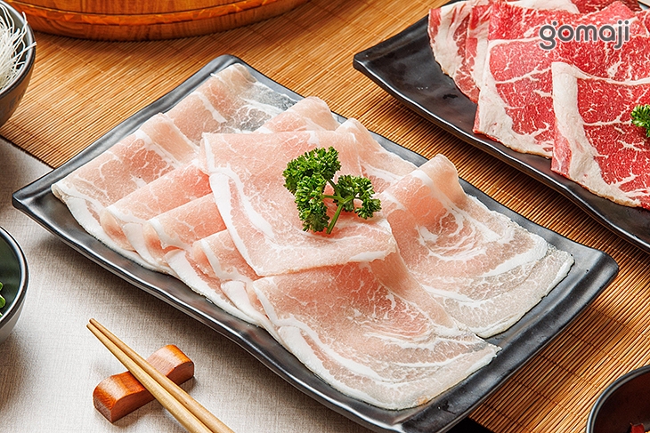手切松板豬