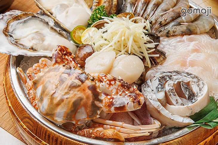 霸氣雙人海鮮盤+生食級大生蠔二顆+時令海鮮