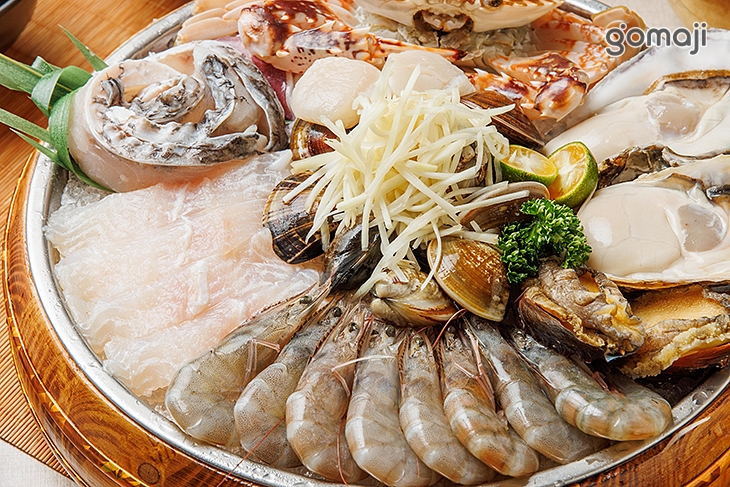 霸氣雙人海鮮盤+生食級大生蠔二顆+時令海鮮