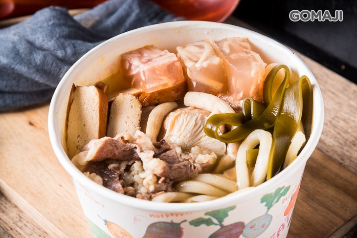 煮好的樣子(外帶盒)