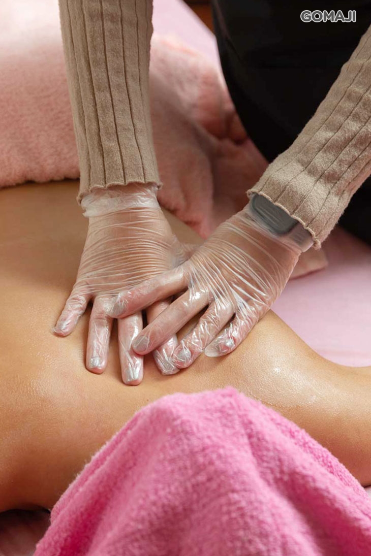 活絡筋骨全背油壓