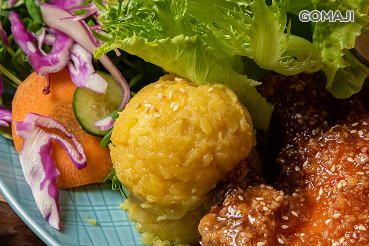 法式吐司大餐盤-蜜汁醬燒雞腿