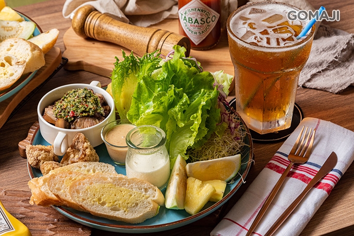 12吋大餐盤-鹹豬肉